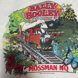 Vintage Bally Hooley Steam Express Graphic T-shirt